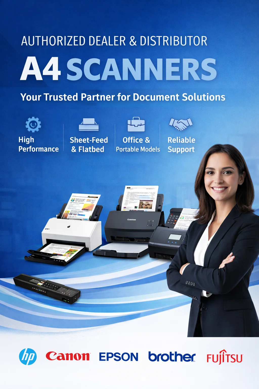 Best Hp A4 Scanner Supplier in India - Vande Bharat