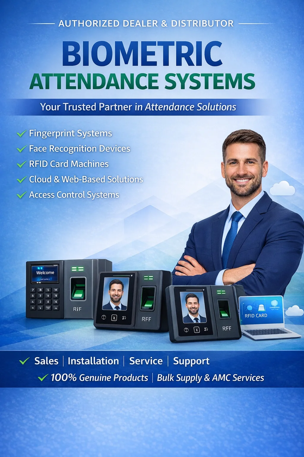 Best Biometric Attendance System Supplier in India - Vande Bharat