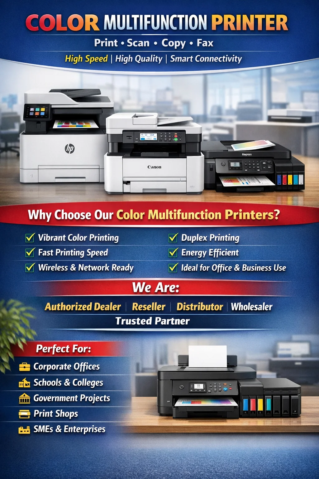 Colour Multifunction Printer Portfolio