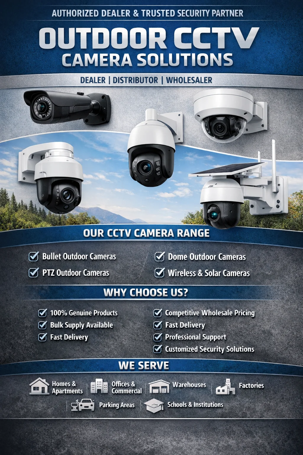Professional Outdoor CCTV Camera Solutions