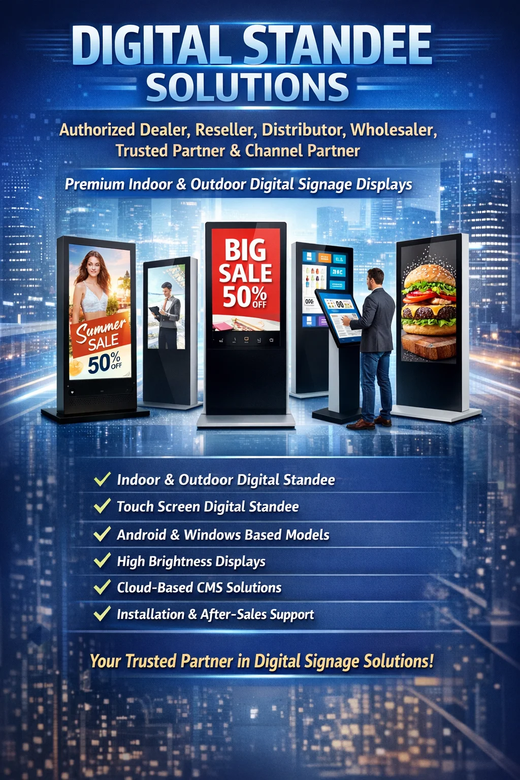 Digital Standee Portfolio