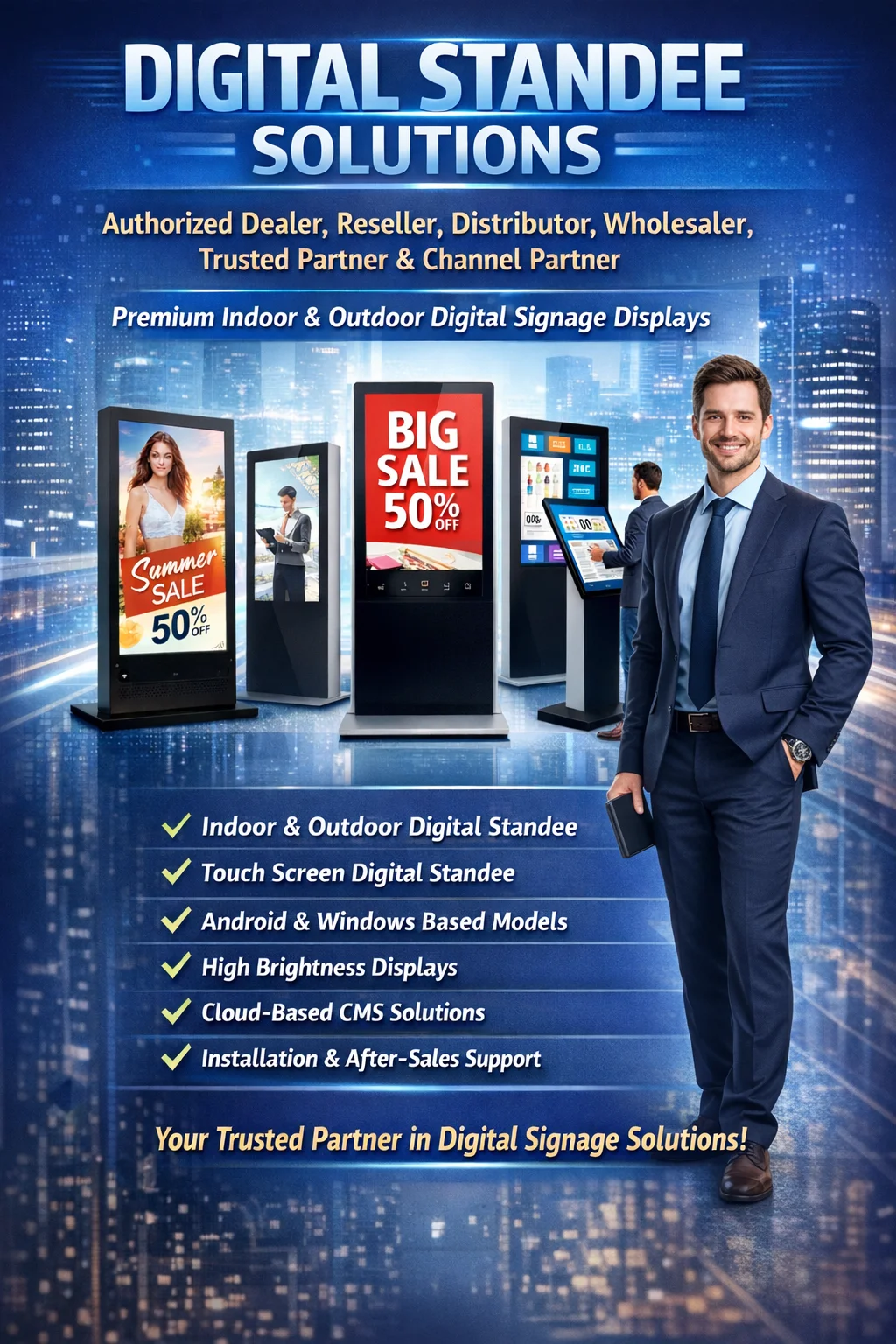 Professional Digital Standee Solutions