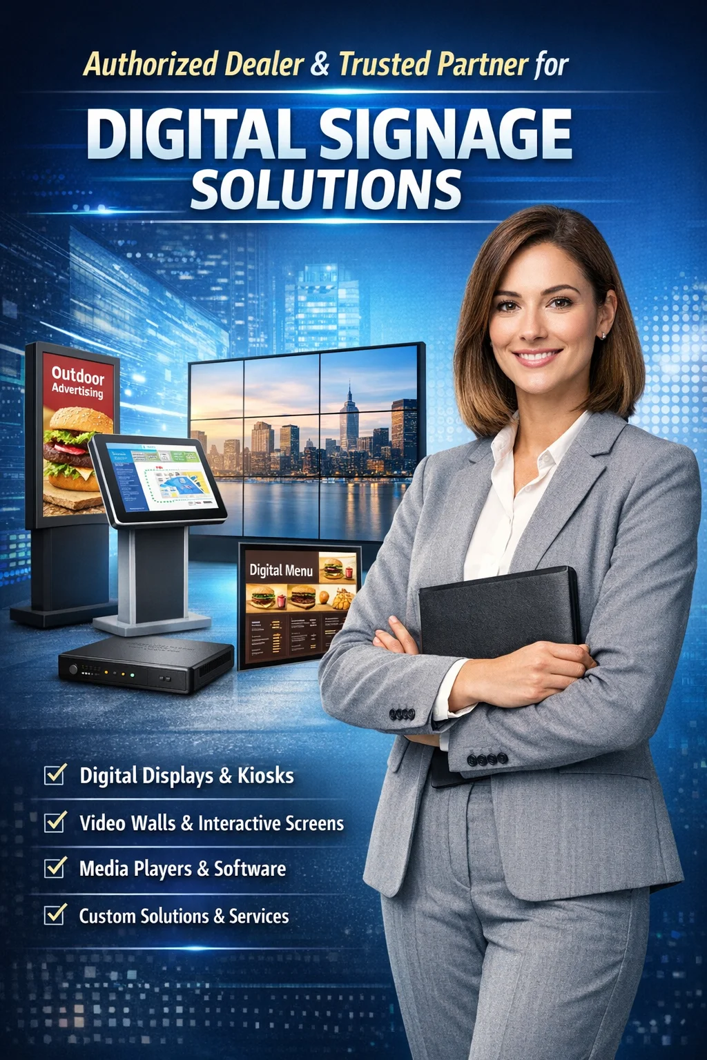 Best Panasonic Digital Signage Supplier in India - Vande Bharat