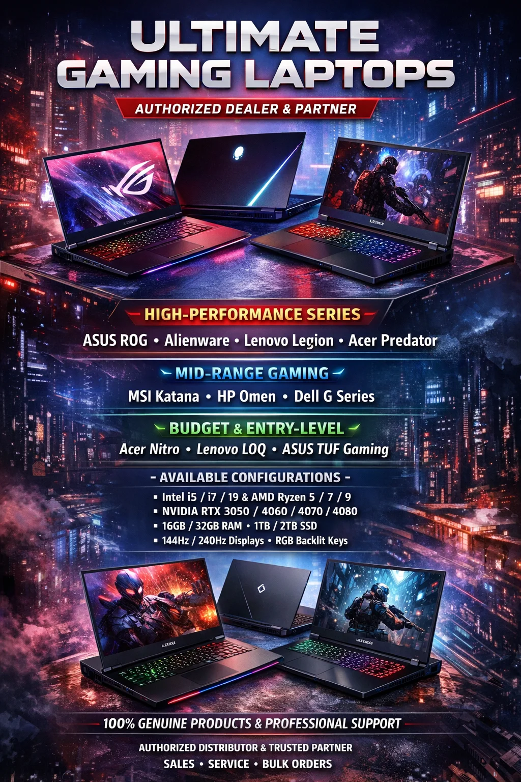 Gaming Laptop Portfolio