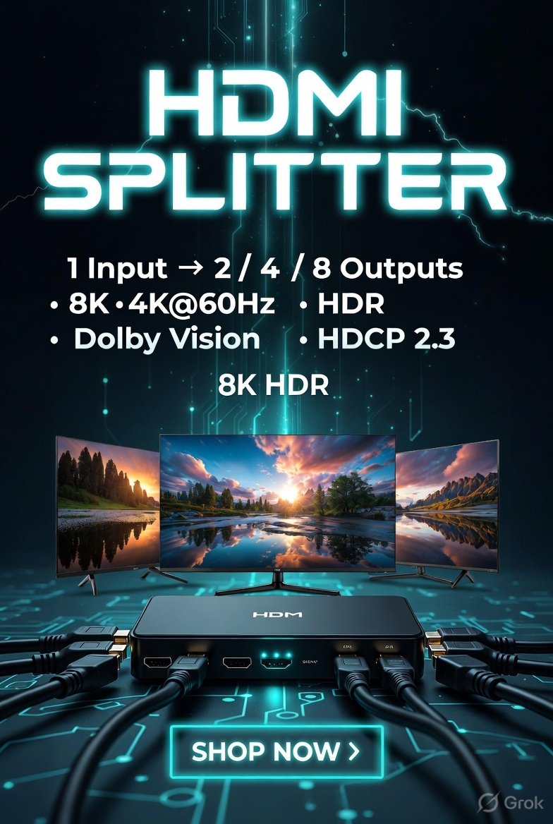 Kramer HDMI Splitter Portfolio
