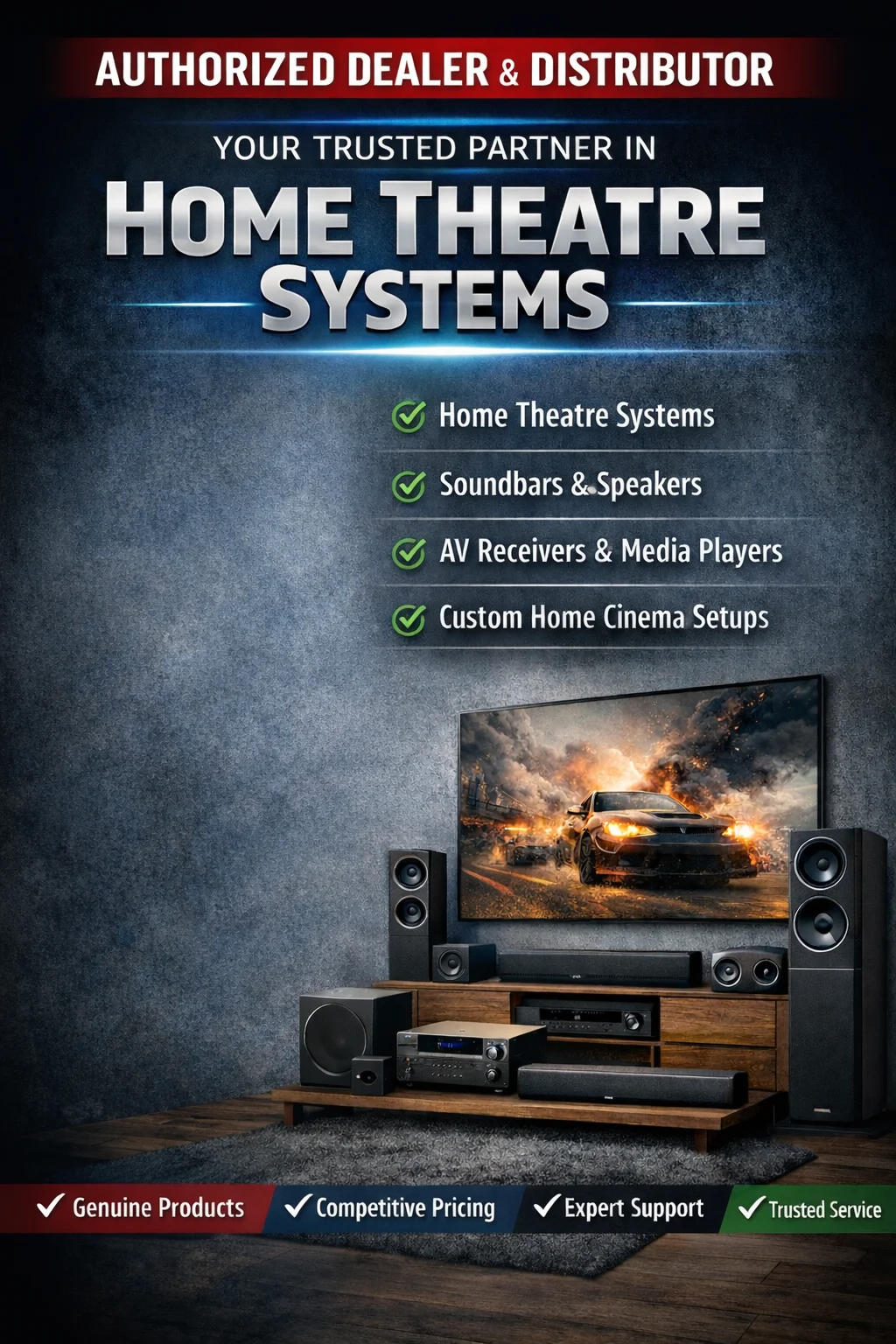 Panasonic Home Theatre Product Portfolio