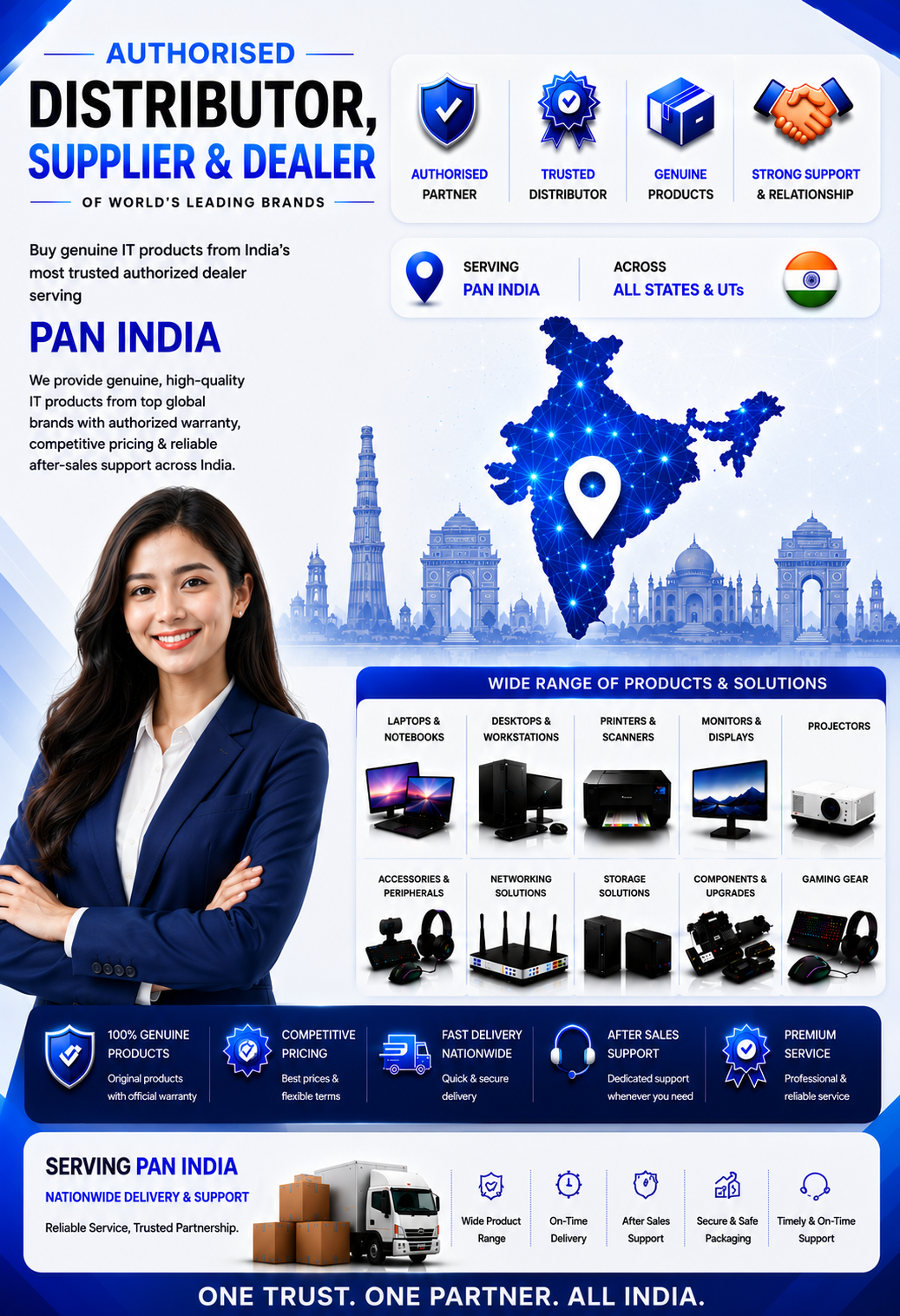 Authorized Apple, HP, Dell, Lenovo Distributor Mathura NCR