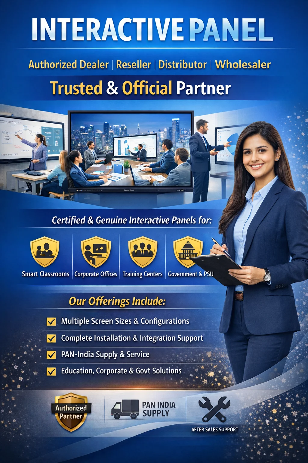 Panasonic Interactive Panel Features
