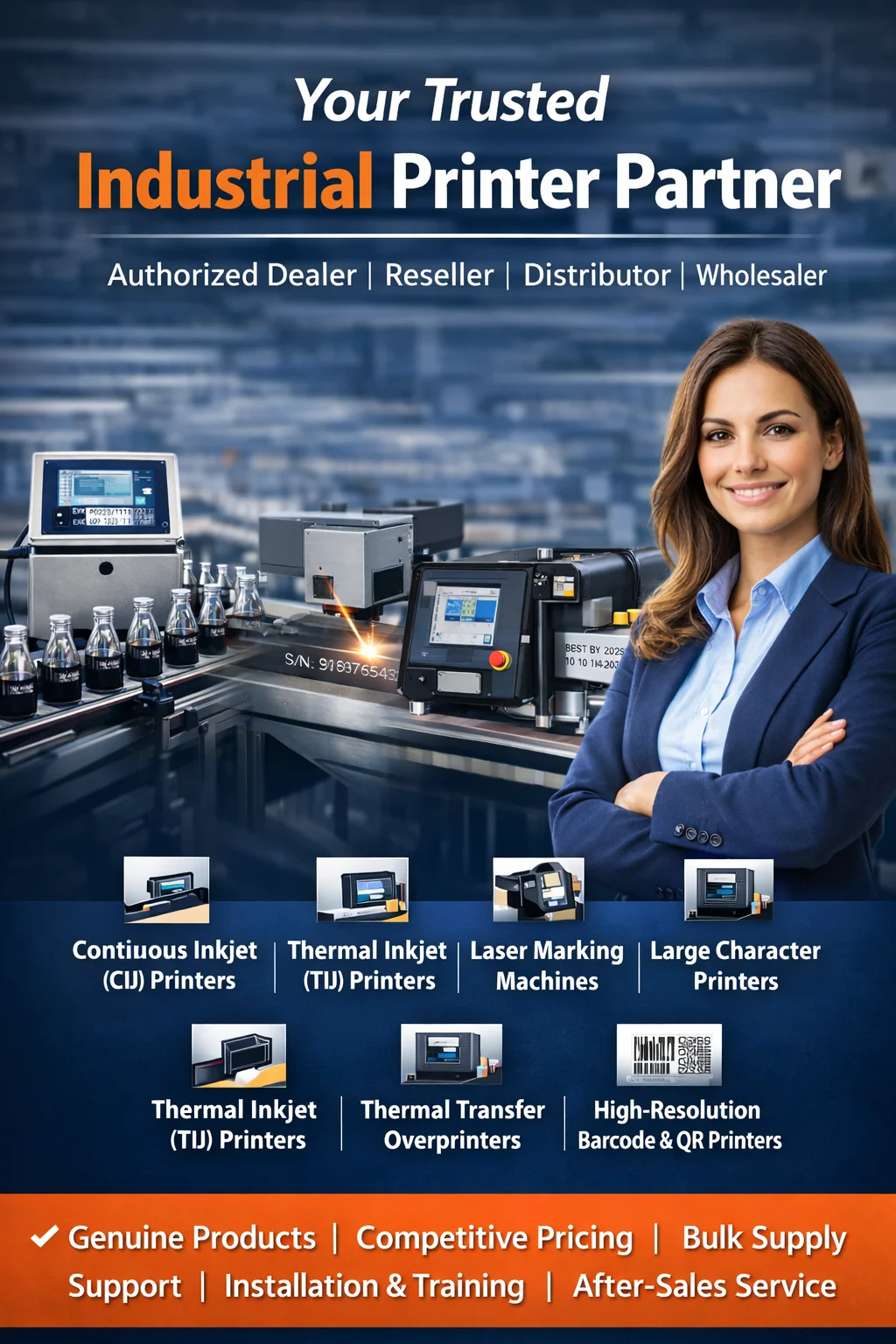 Best Industrial Printer Supplier in India - Vande Bharat