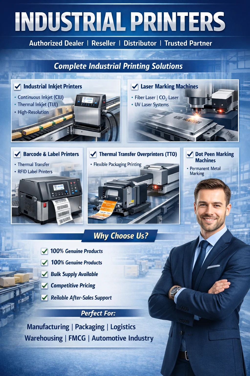 Professional Industrial Printer Solutions