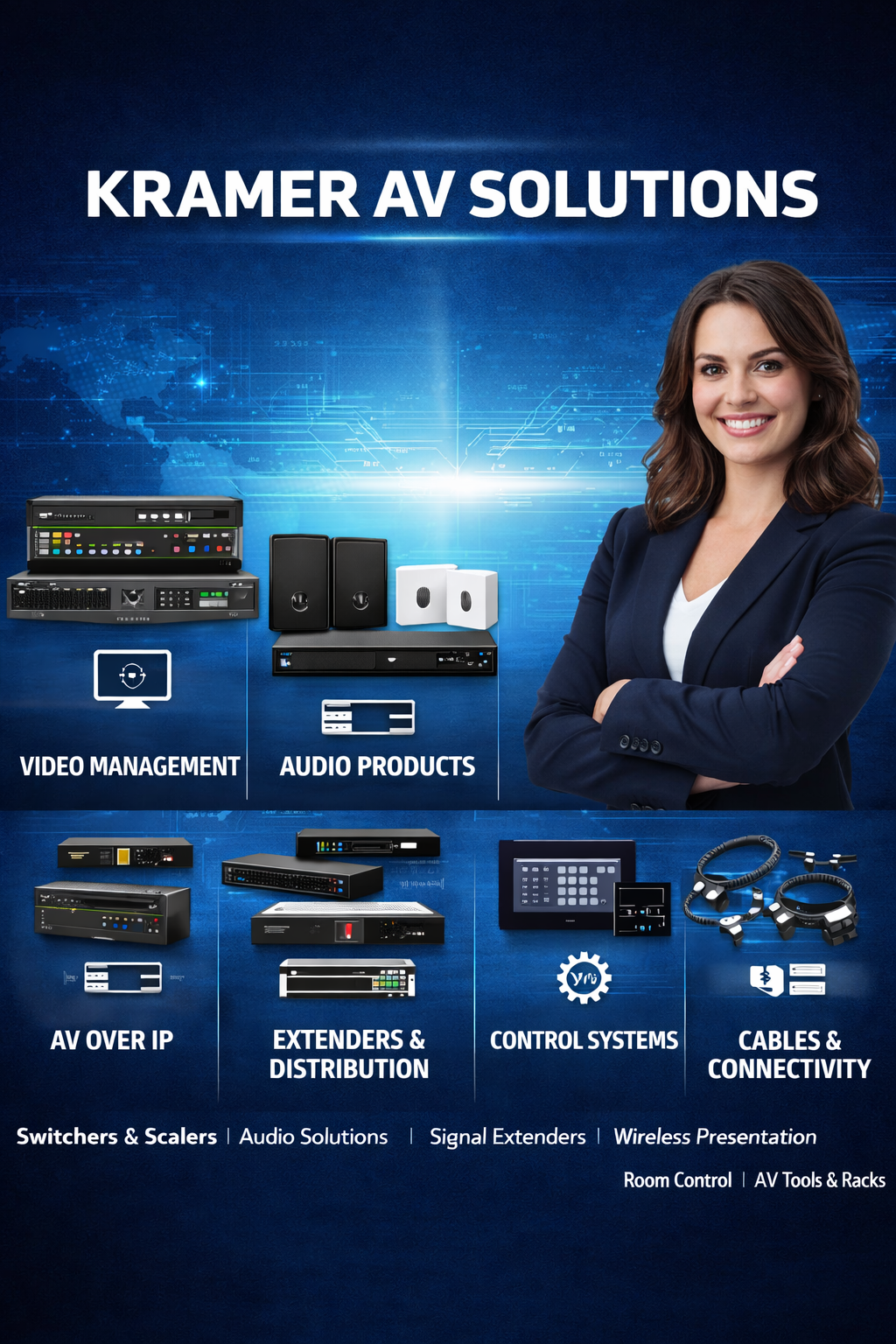 Kramer cables and connectors supplier India
