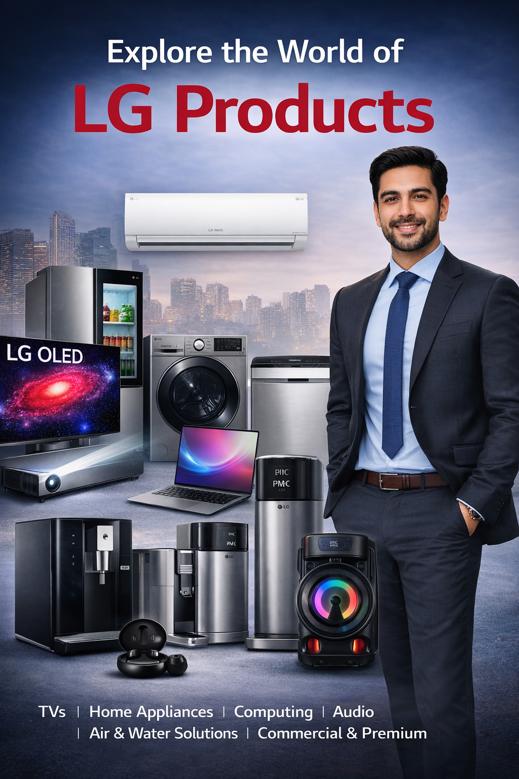 LG Refrigerators 4K Monitors Air Conditioners Authorized Dealer Delhi - Vande Bharat Pvt Ltd LG Refrigerator Washing Machine AC Dealer Near Me, LG Home Appliances Authorised Distributor Delhi NCR, LG Home Appliances Wholesaler Supplier Gurgaon Noida