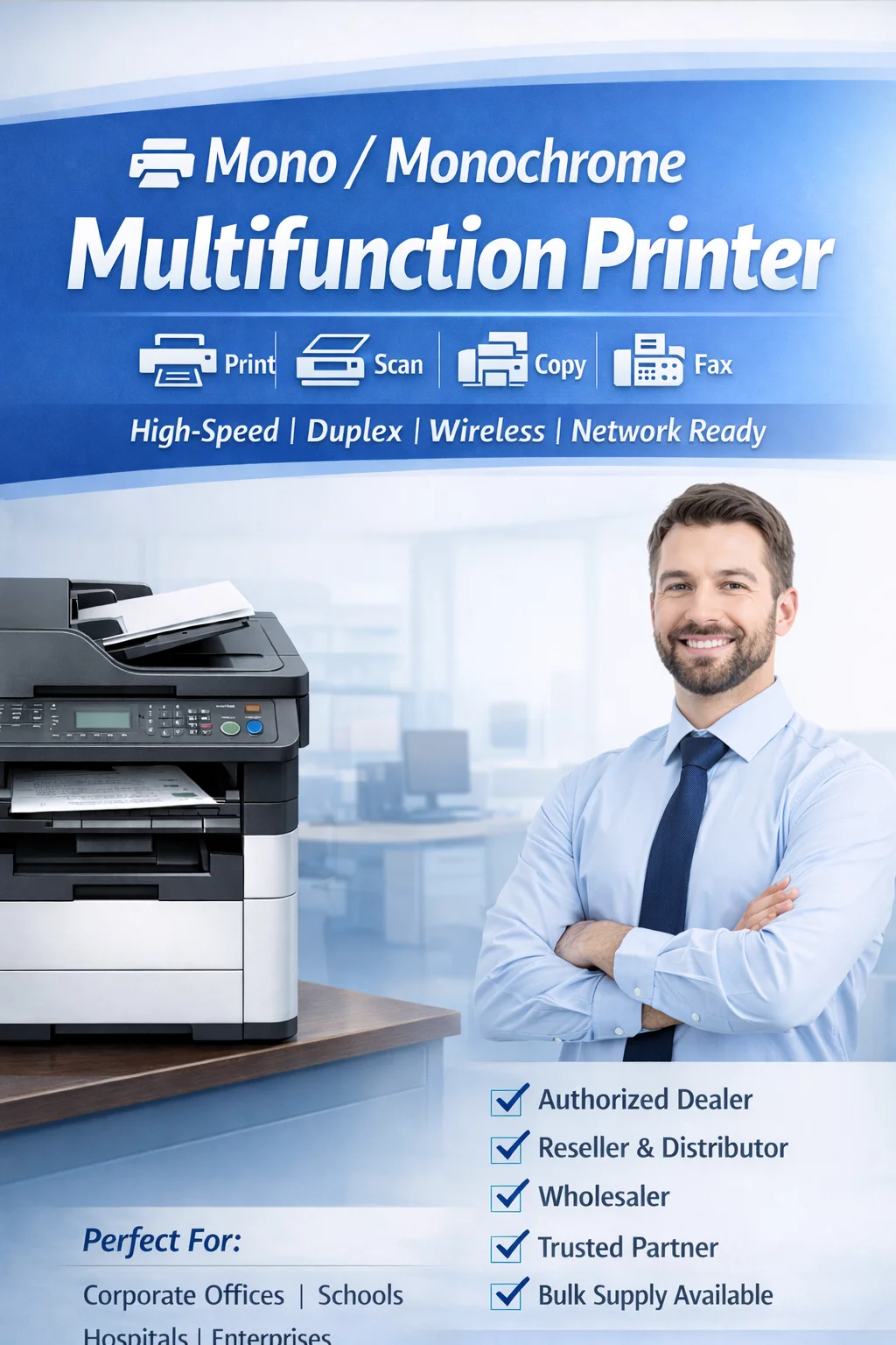 Monochrome Multifunction Printer