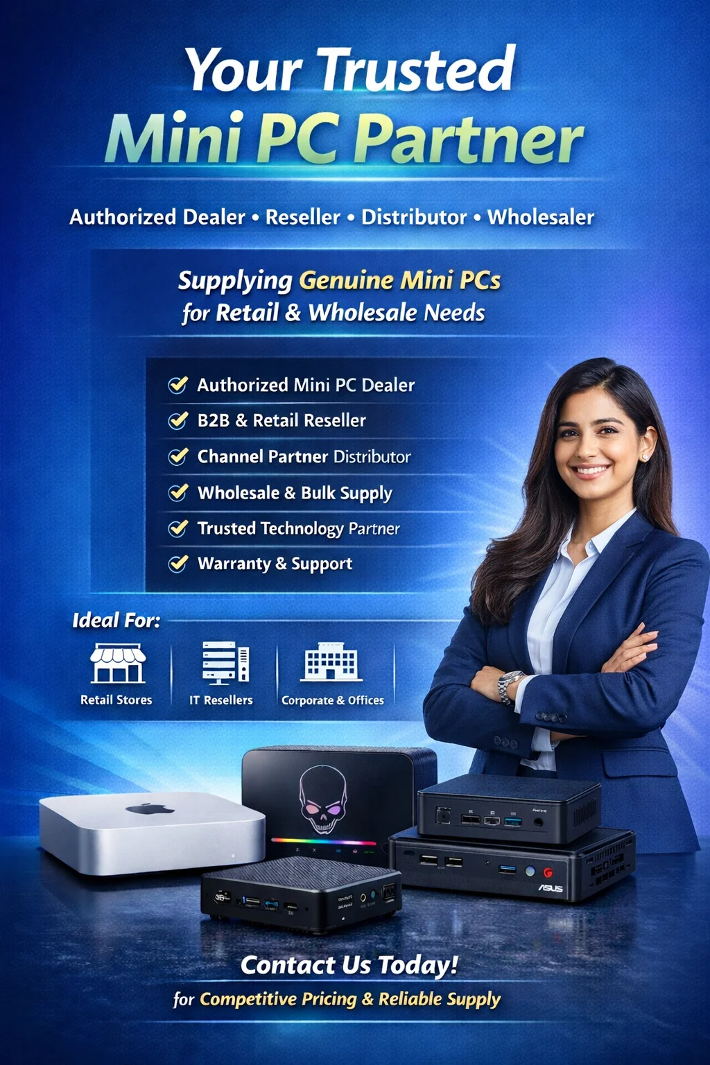 Best Mini PC Supplier in India | Authorized Mini PC Dealer Delhi NCR - Vande Bharat