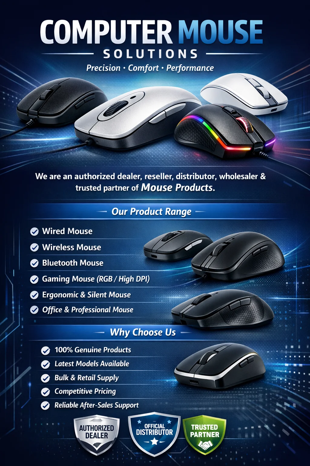Best Computer Mouse Supplier in India - Vande Bharat