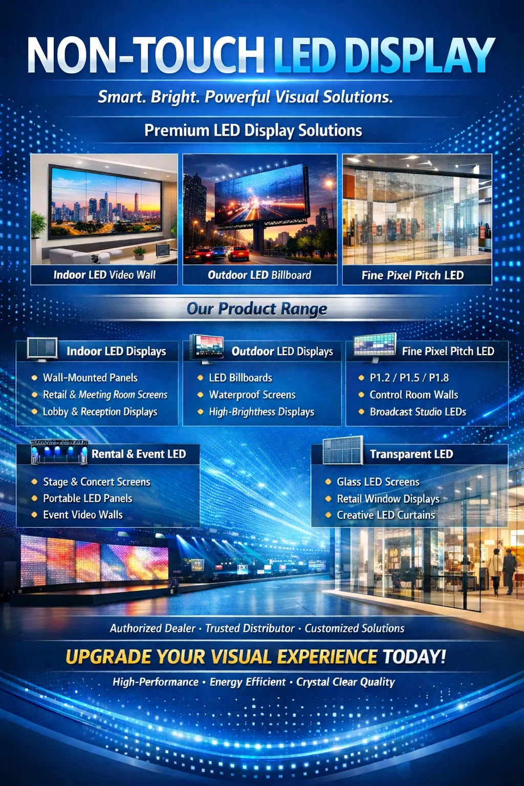 Non Touch LED Display
