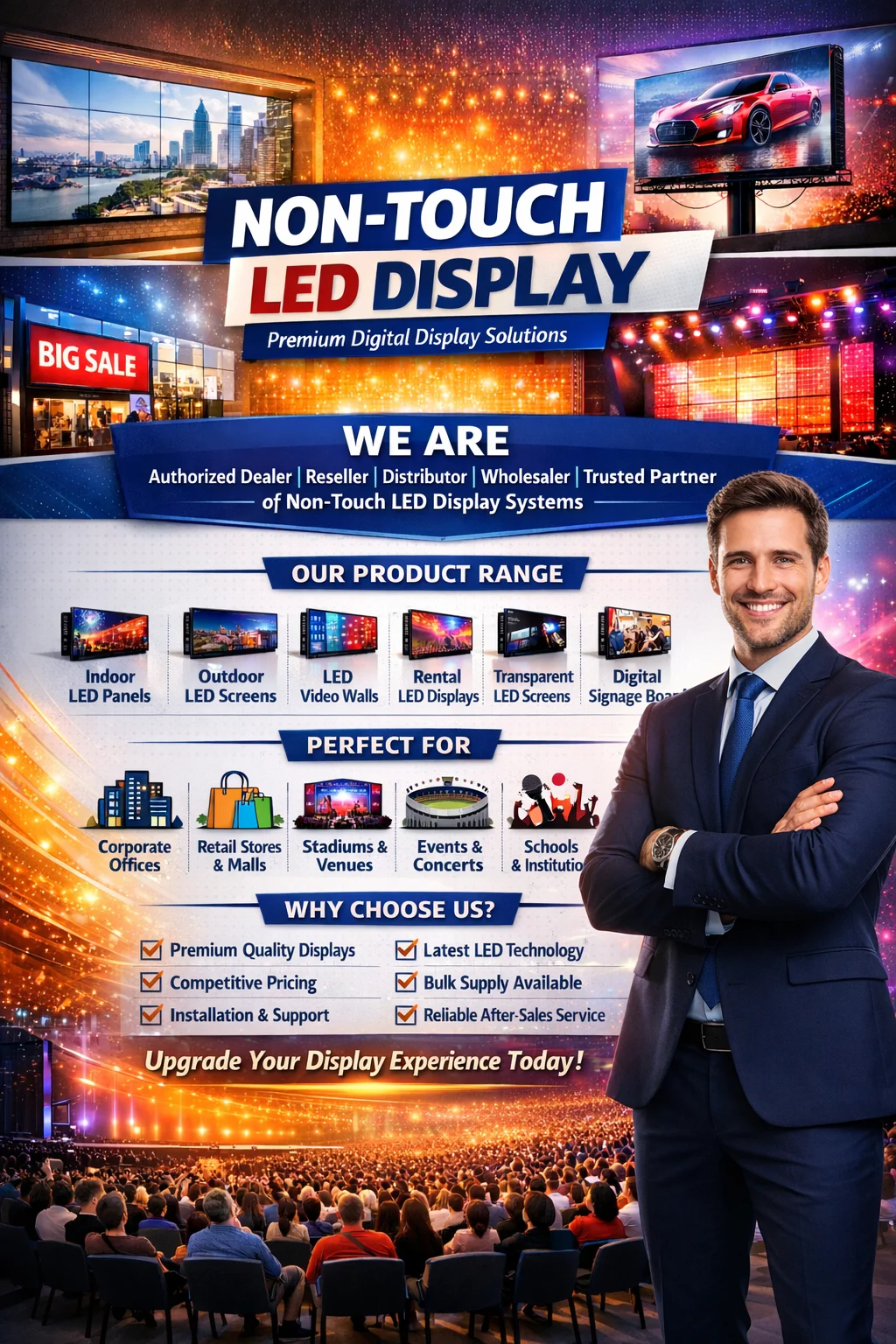 Non Touch LED Display Portfolio