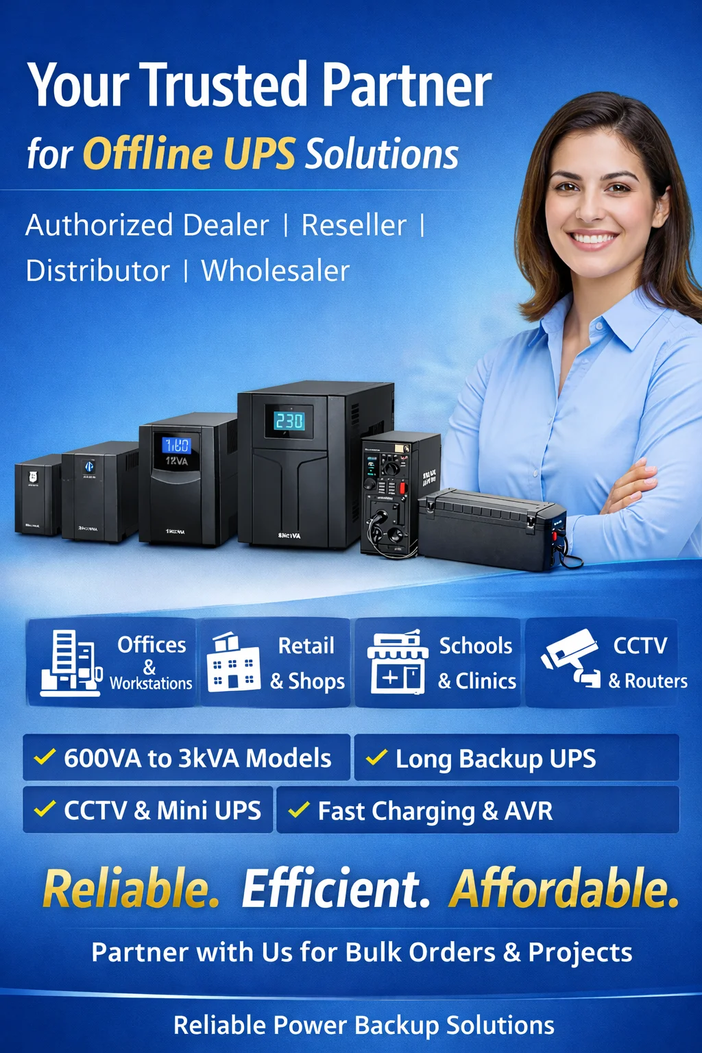 Best Offline UPS Supplier in India - Vande Bharat