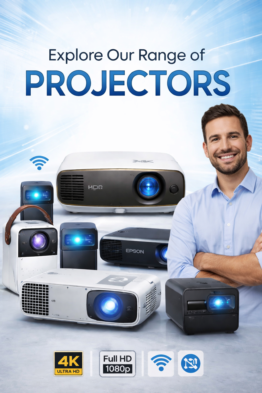 Best projectors Supplier in India - Vande Bharat