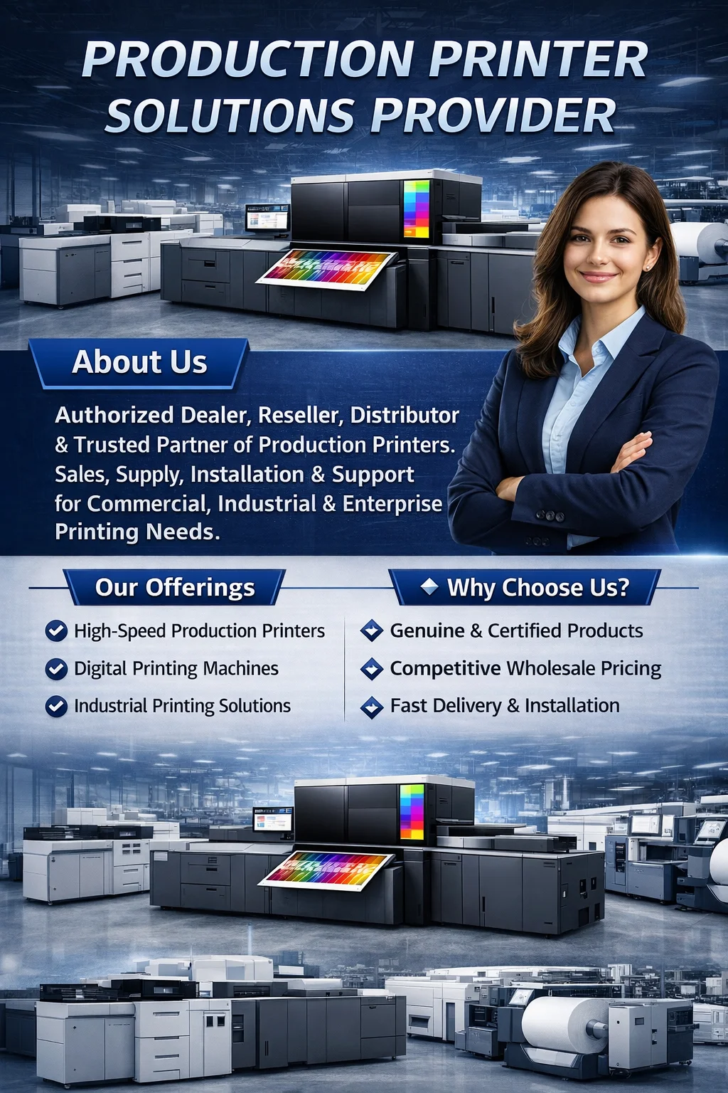 Best Production Printer Supplier in India - Vande Bharat