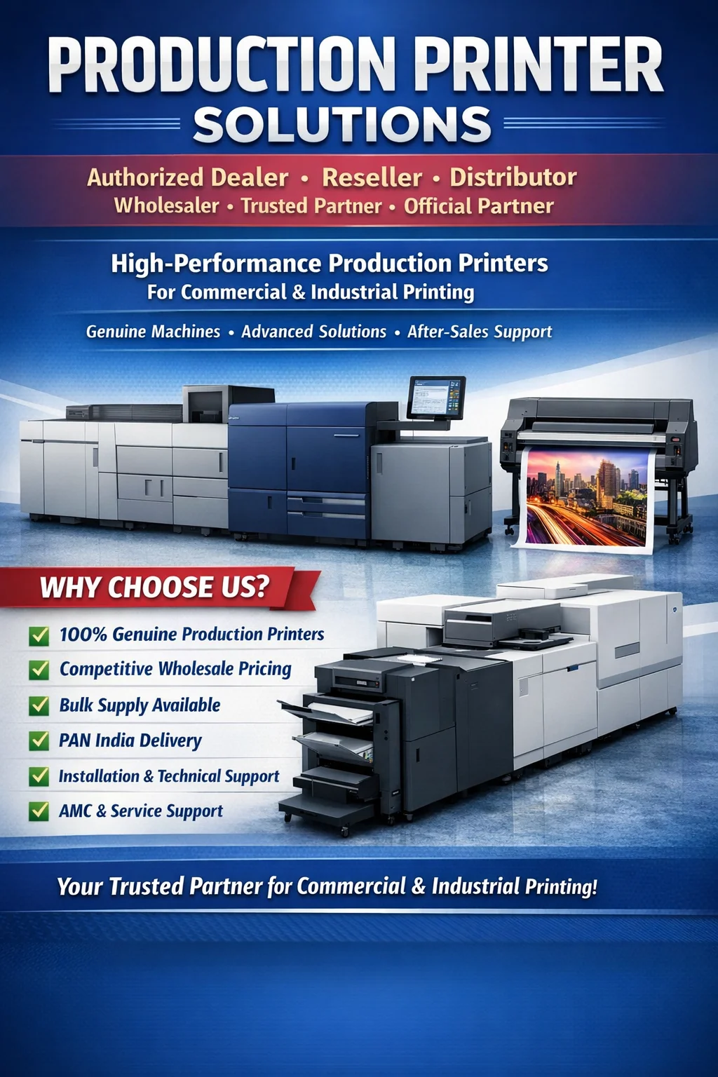 Production Printer Portfolio
