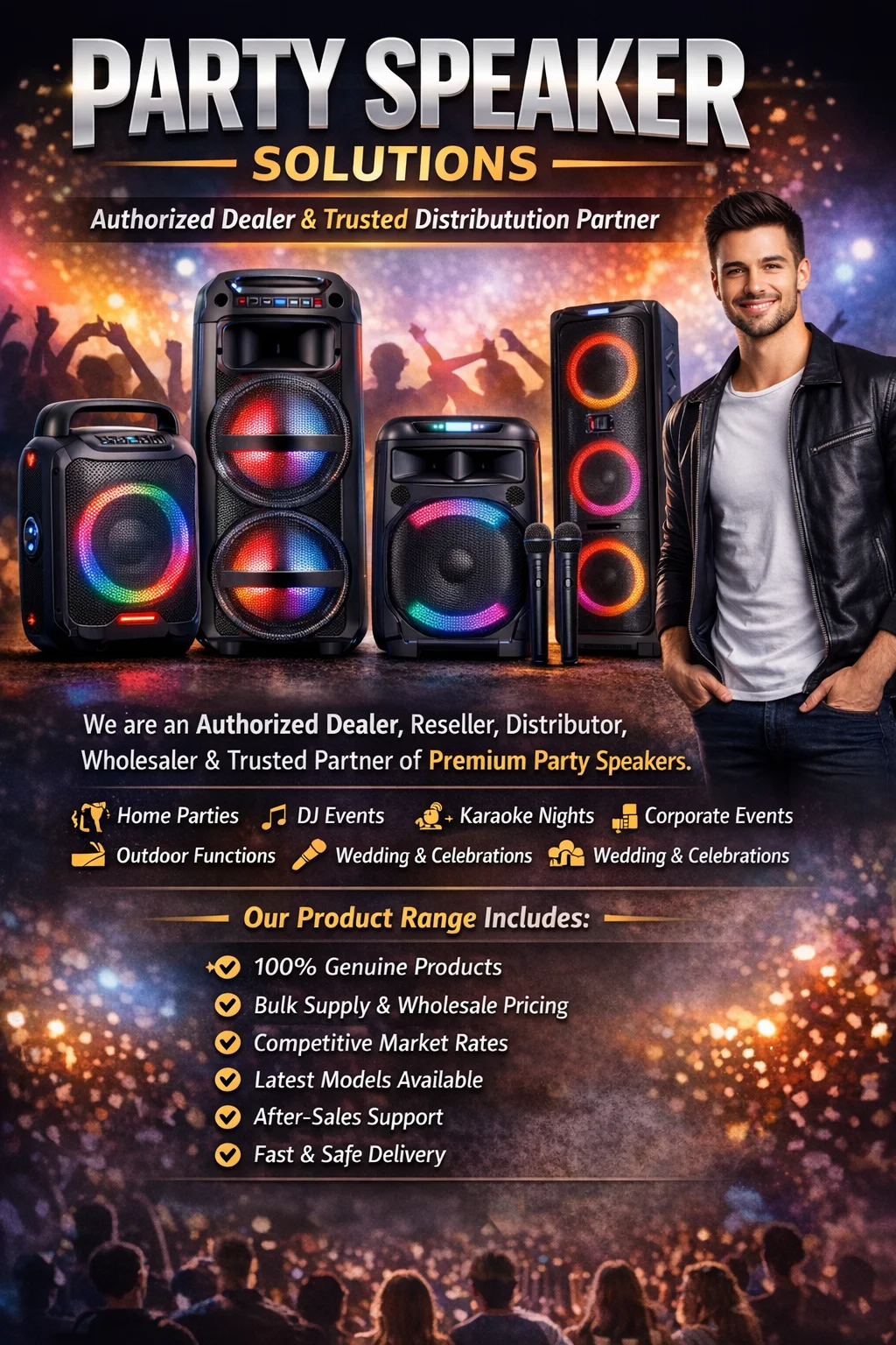 JBL Party Speaker Range