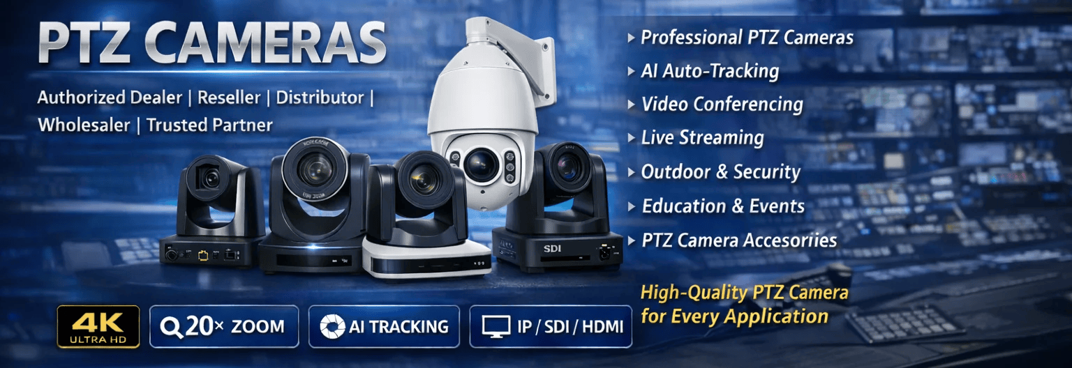 Professional Panasonic PTZ Camera Systems India