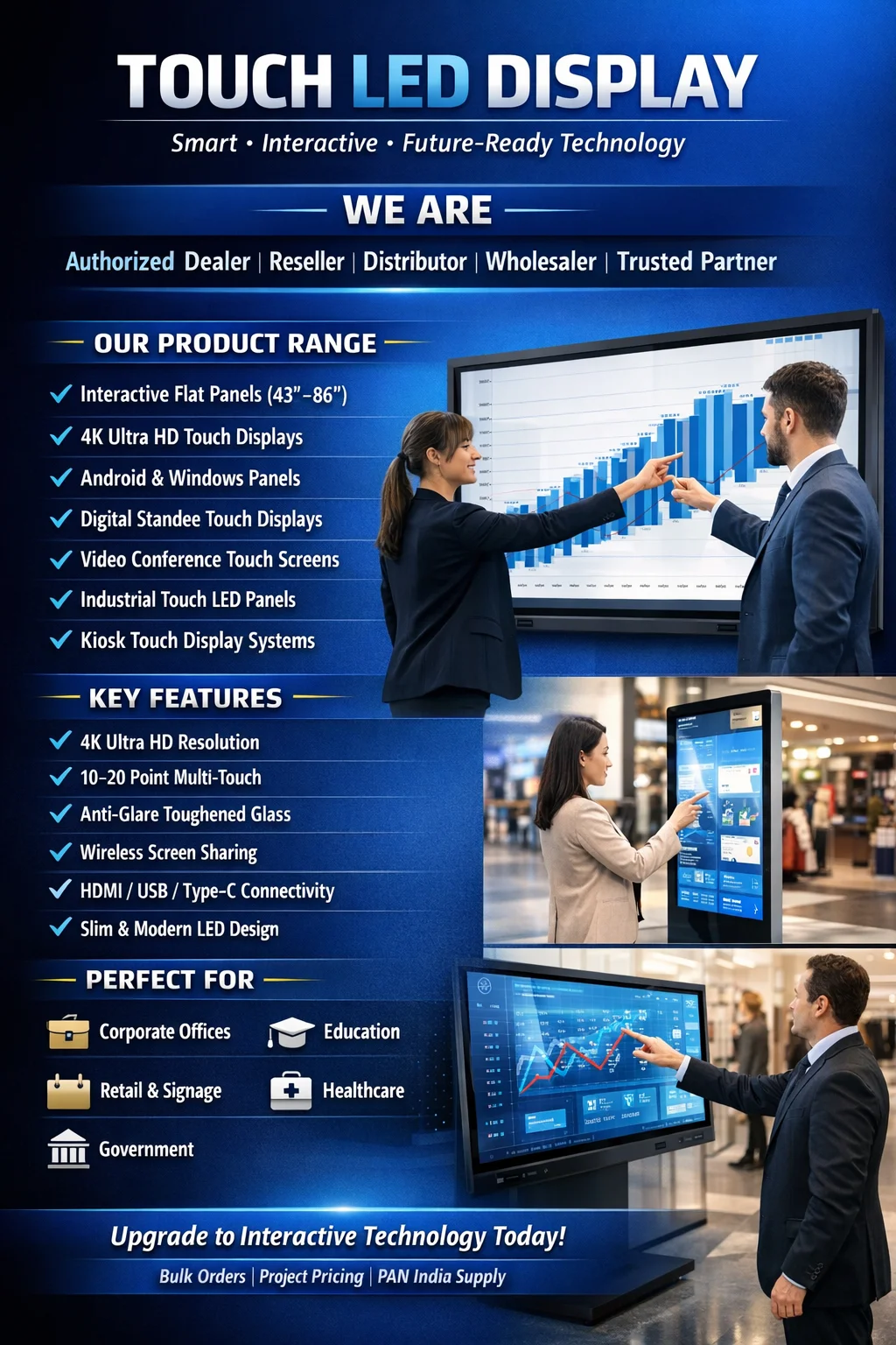 Professional Interactive Display Solutions