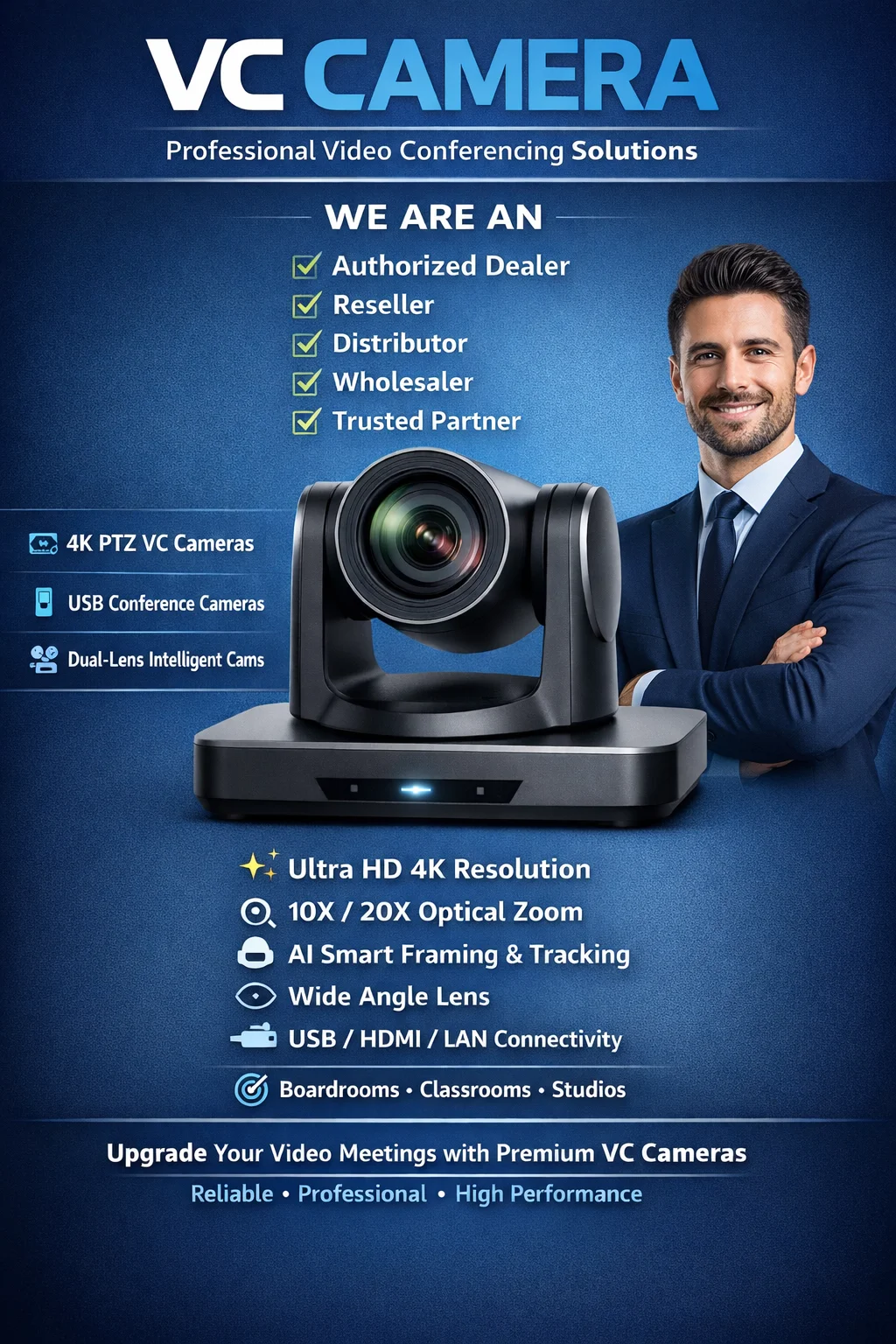 Poly VC Camera & Video Conferencing Portfolio