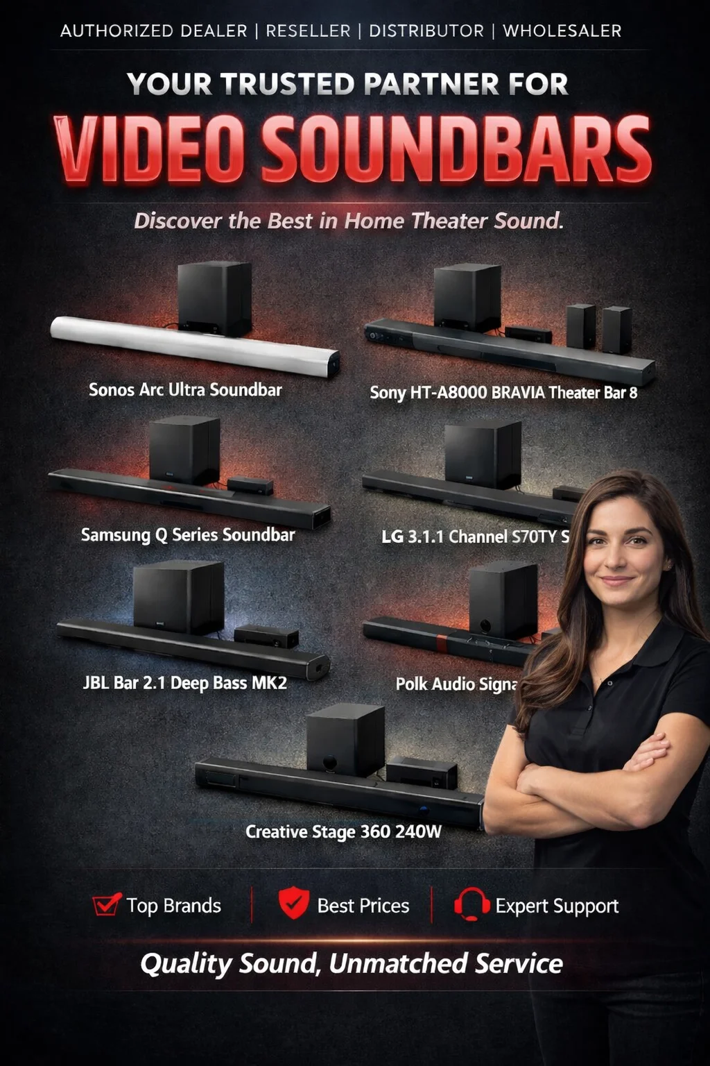 Best video-soundbar Supplier in India - Vande Bharat