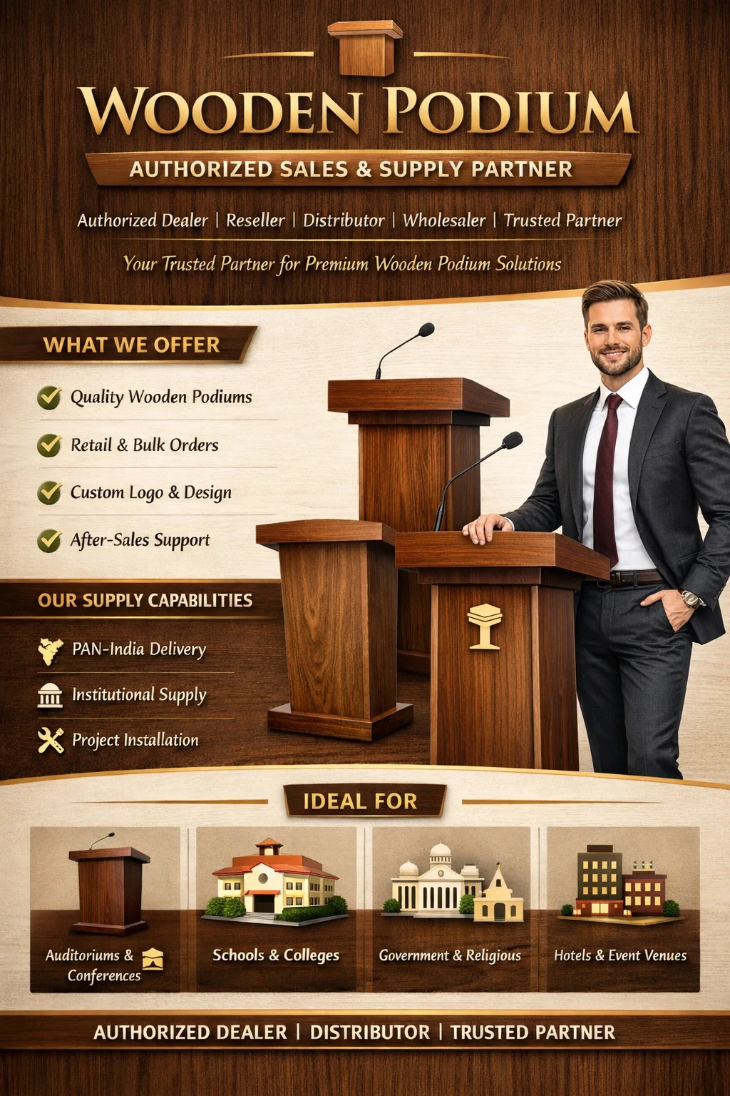 Wooden Podium Brands